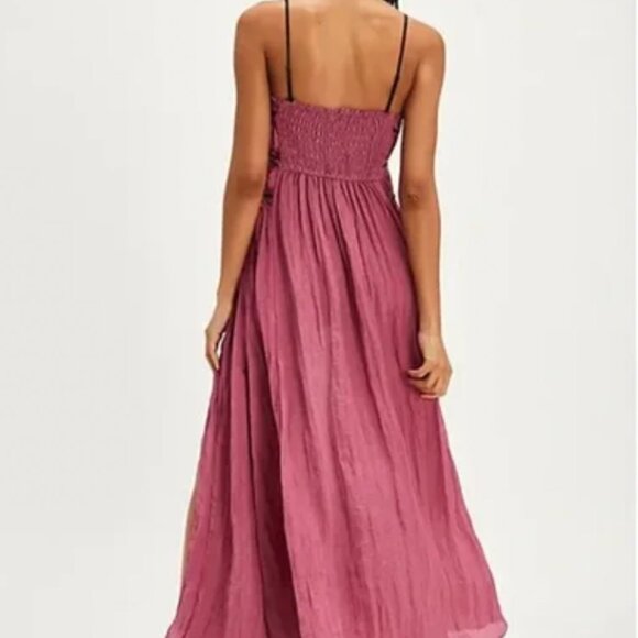 Free People Pretty Please Maxi Slip - Picture 3 of 3